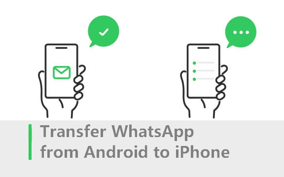 transfer whatsapp from android to iphone