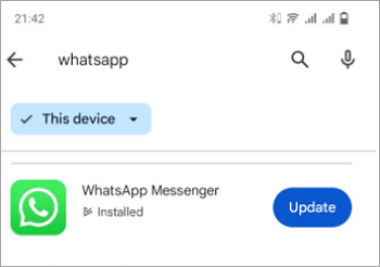 whatsapp updata