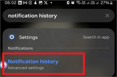 notification history whatsapp